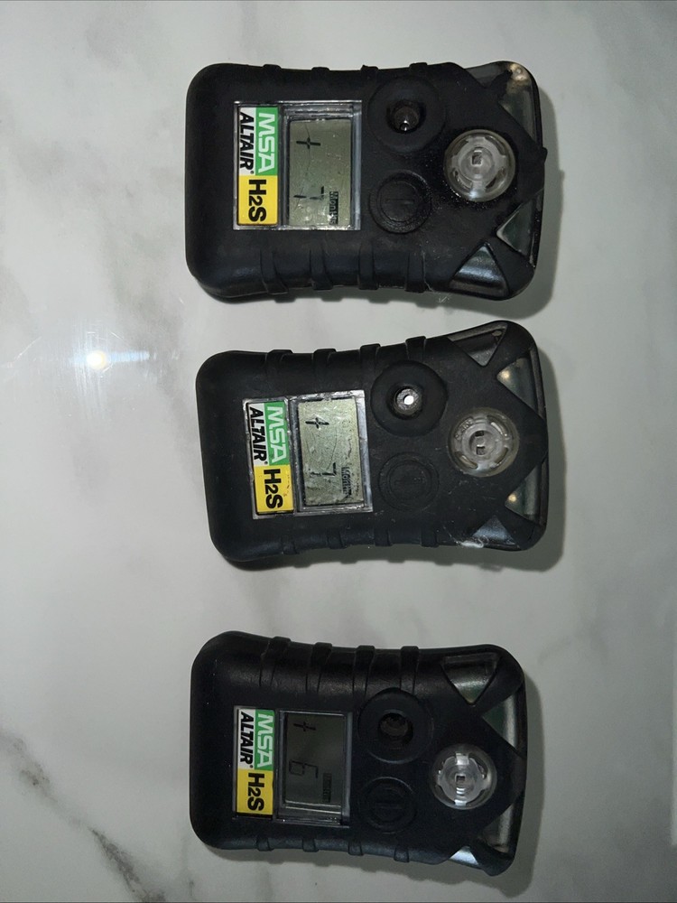 3 Msa Altair H2s Monitors