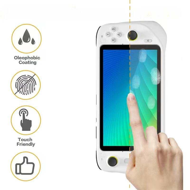 2PCS Logitech G Cloud Gaming Handheld Console Tempered Glass Screen Protector