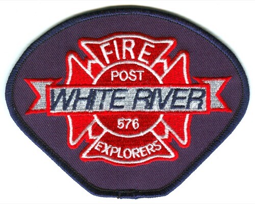 White River Fire Department Explorers Post 576 Patch Washington WA