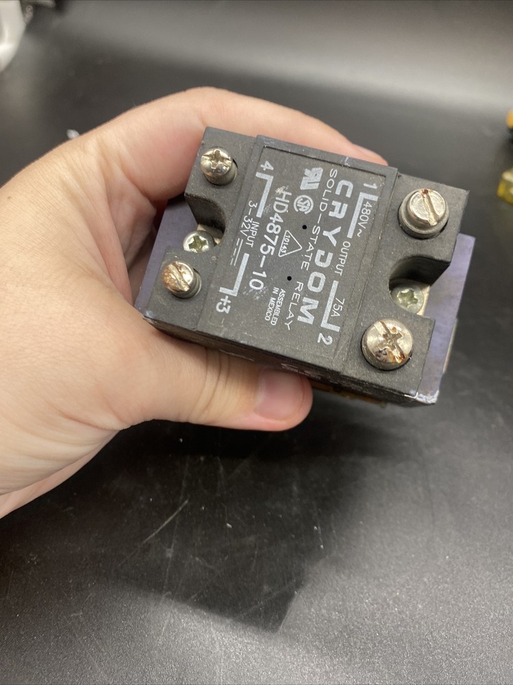 Crydom Solid State Relay Plus Bottom Part. HD4875. Free Shipping!!! Pre Owned!!!