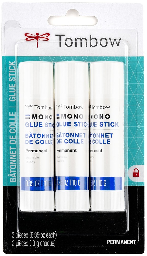 Tombow MONO Glue Stick 10g 3/Pkg-