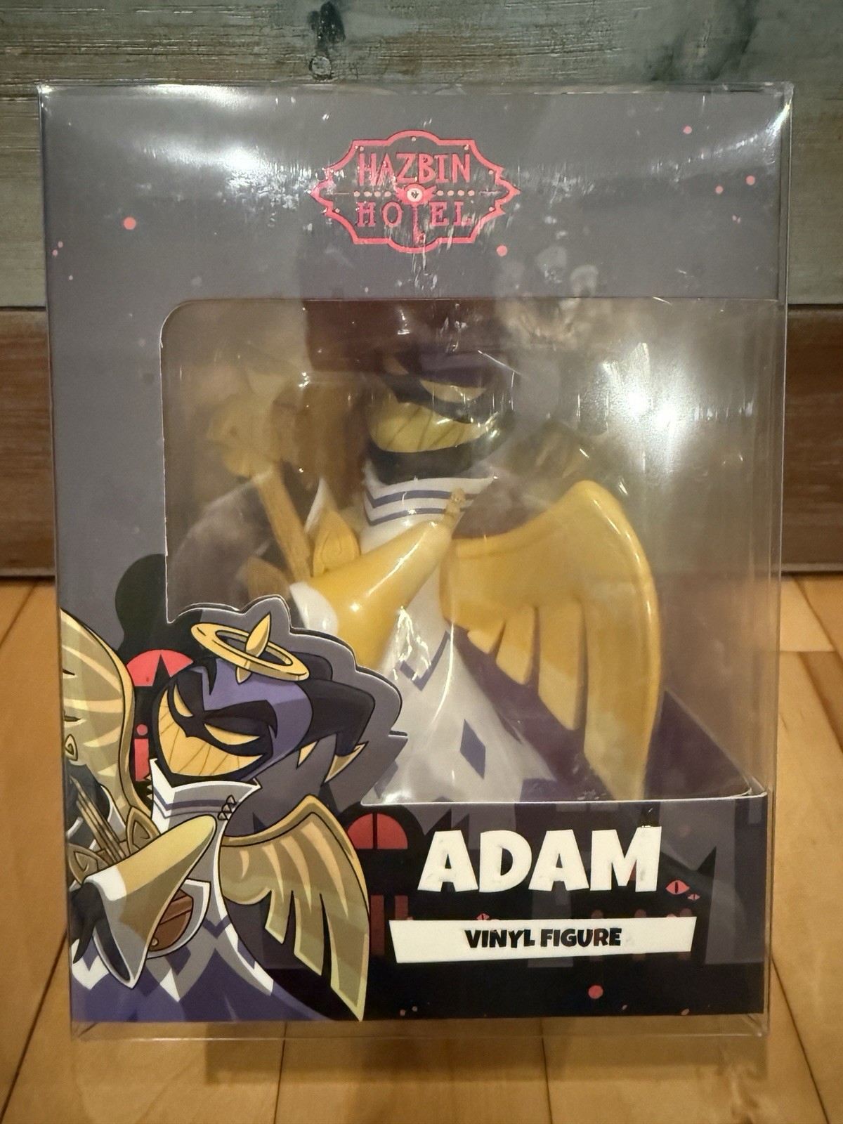 New YouTooz VivziePop Hazbin Hotel Adam Vinyl Figure w/ Protector Helluva Boss