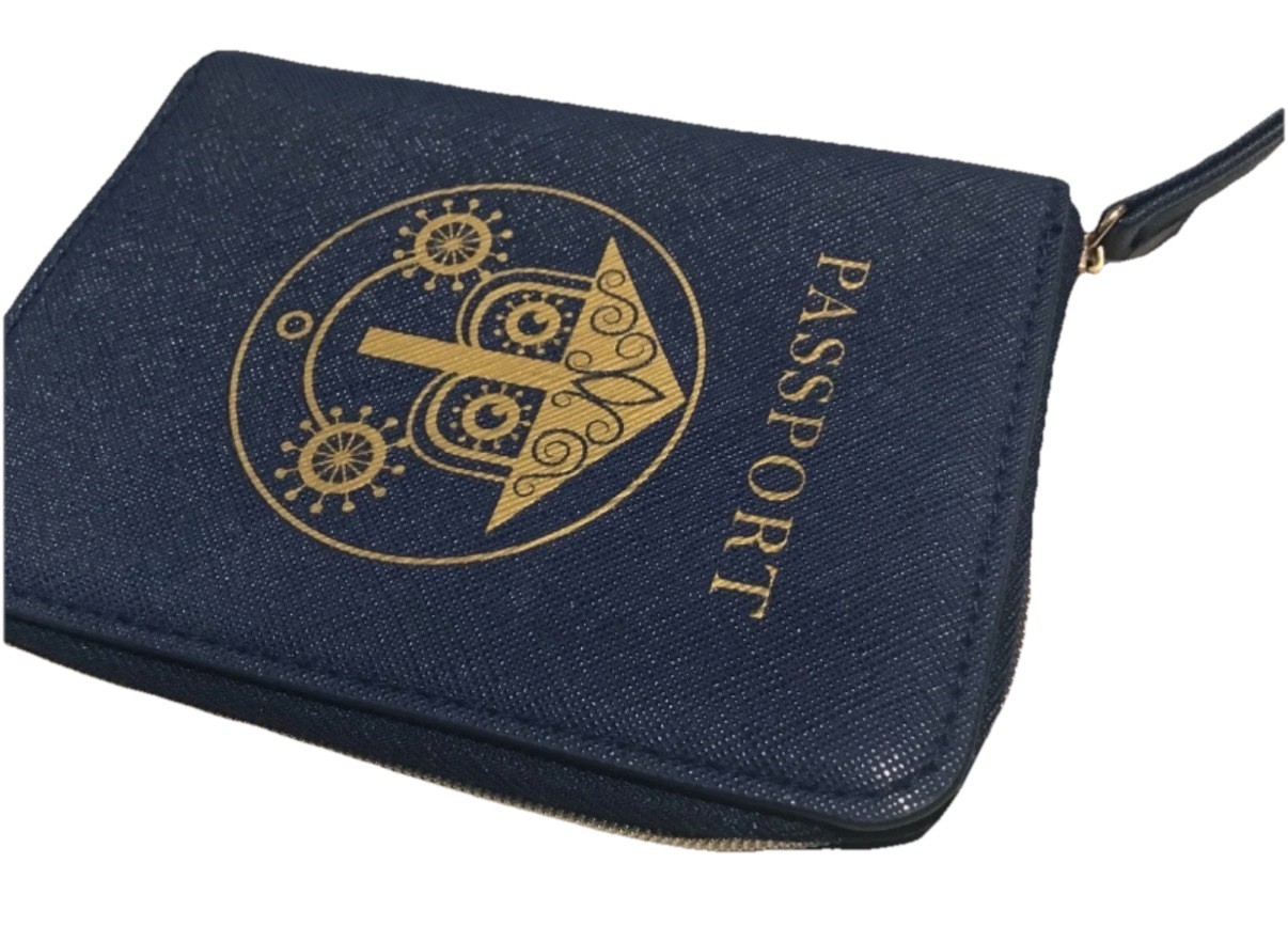 Disney Parks It’s A Small World Passport Shaped Wallet Holder New