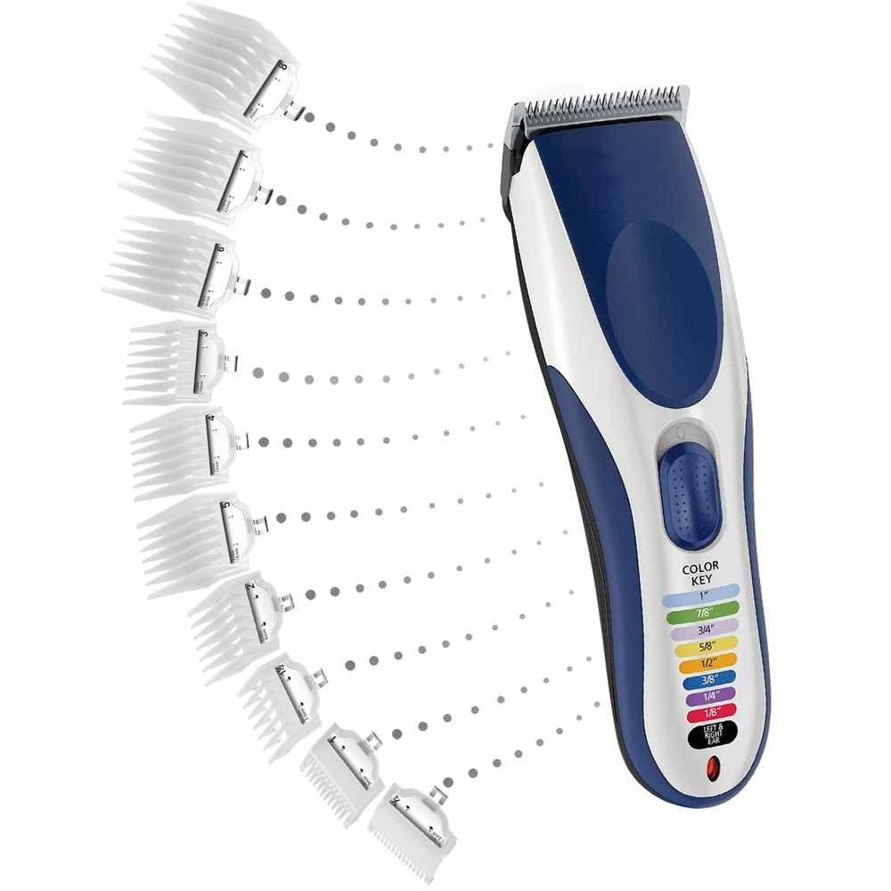 Professional for Wahl Clipper Guards Set, 10 Pcs Coded Cutting Guides...