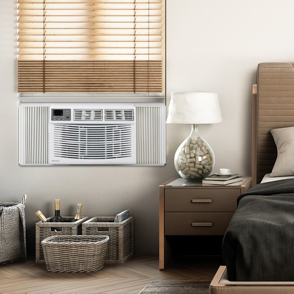24000 BTU Window Air Conditioner, AC Unit with Timer Remote 230V