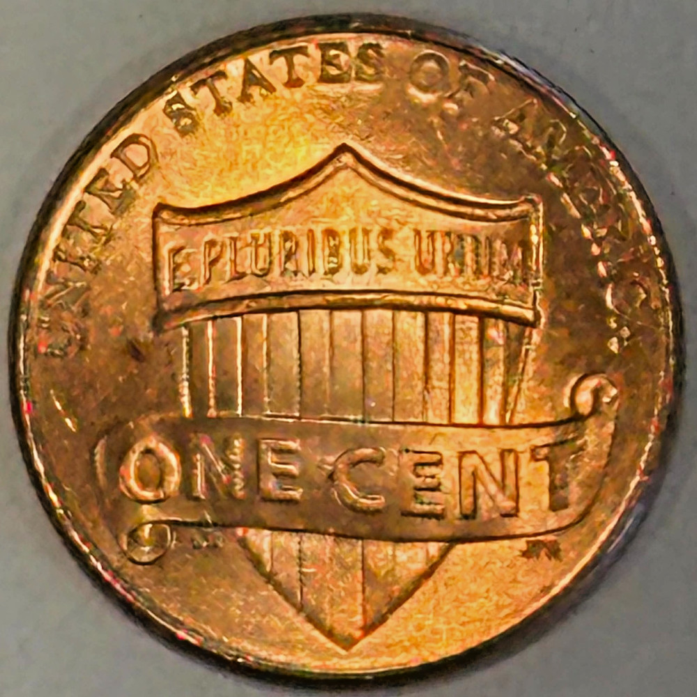 MINT ERROR - 2023-P "EXTRA V" LINCOLN SHIELD CENT (NICE COIN) (RED, HIGH GRADE)