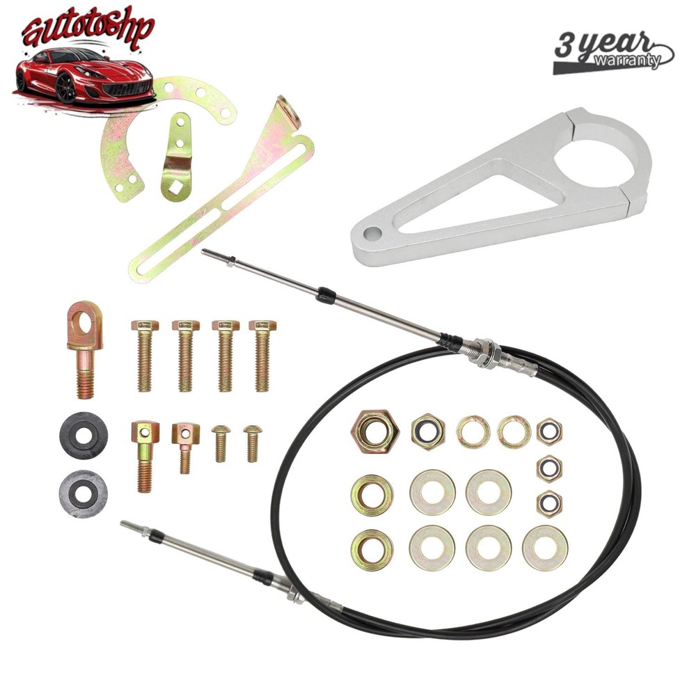 Hard Column Cable Shift Linkage Kit Transmission For GM 2"ACA-1804