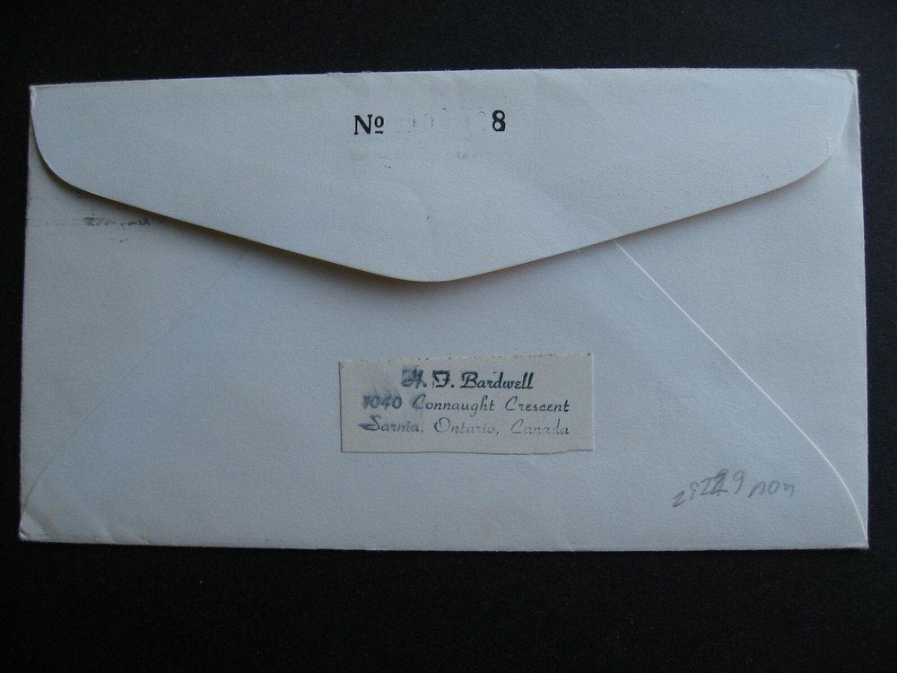Canada Sarphex XVI 1969 cover signed with insert too!