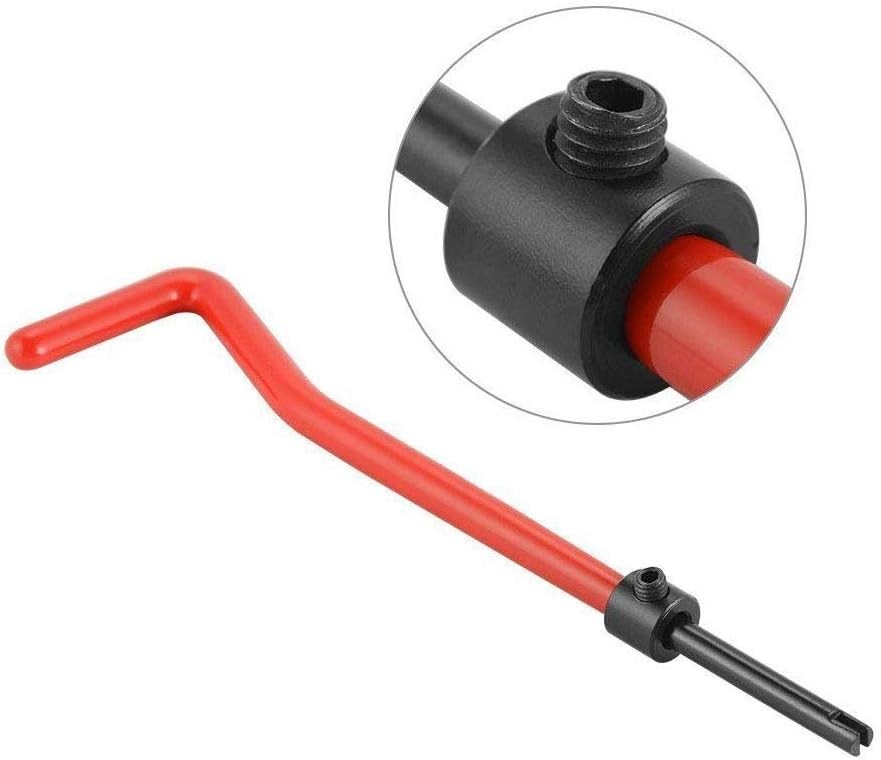 Repair Kit, M5 x 0.8 mm Thread Insert Kit Compatible Hand Tool Set for Auto Repa