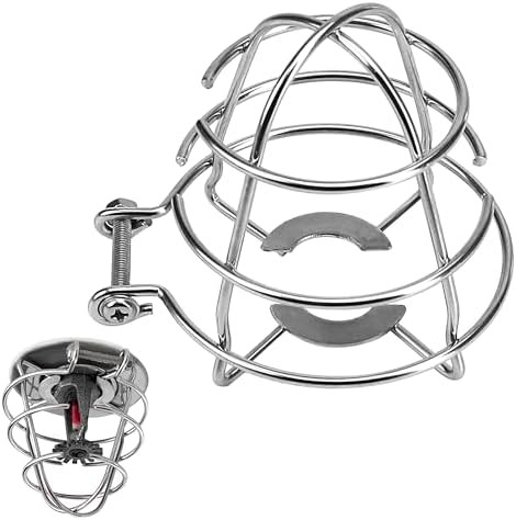 Fire sprinkler head guard cover