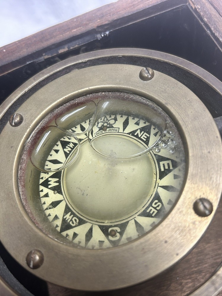 1920s Antique Nautical Compass