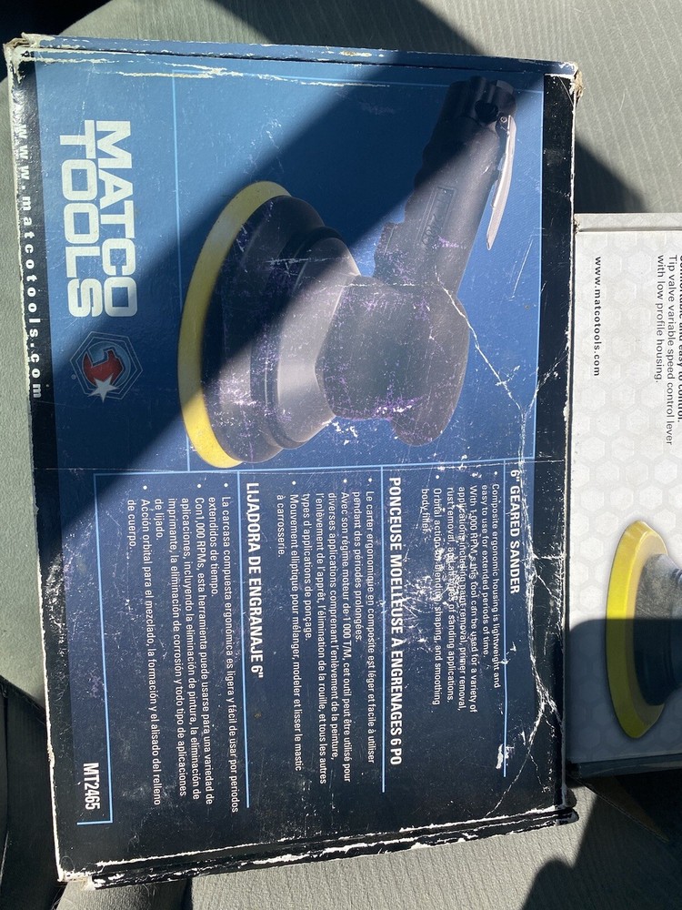 matco sander