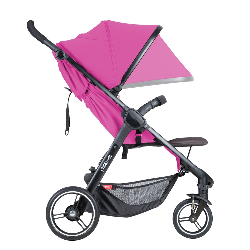 Phil&Teds Smart 3 Stroller in Raspberry Brand New!! Free Shipping!!