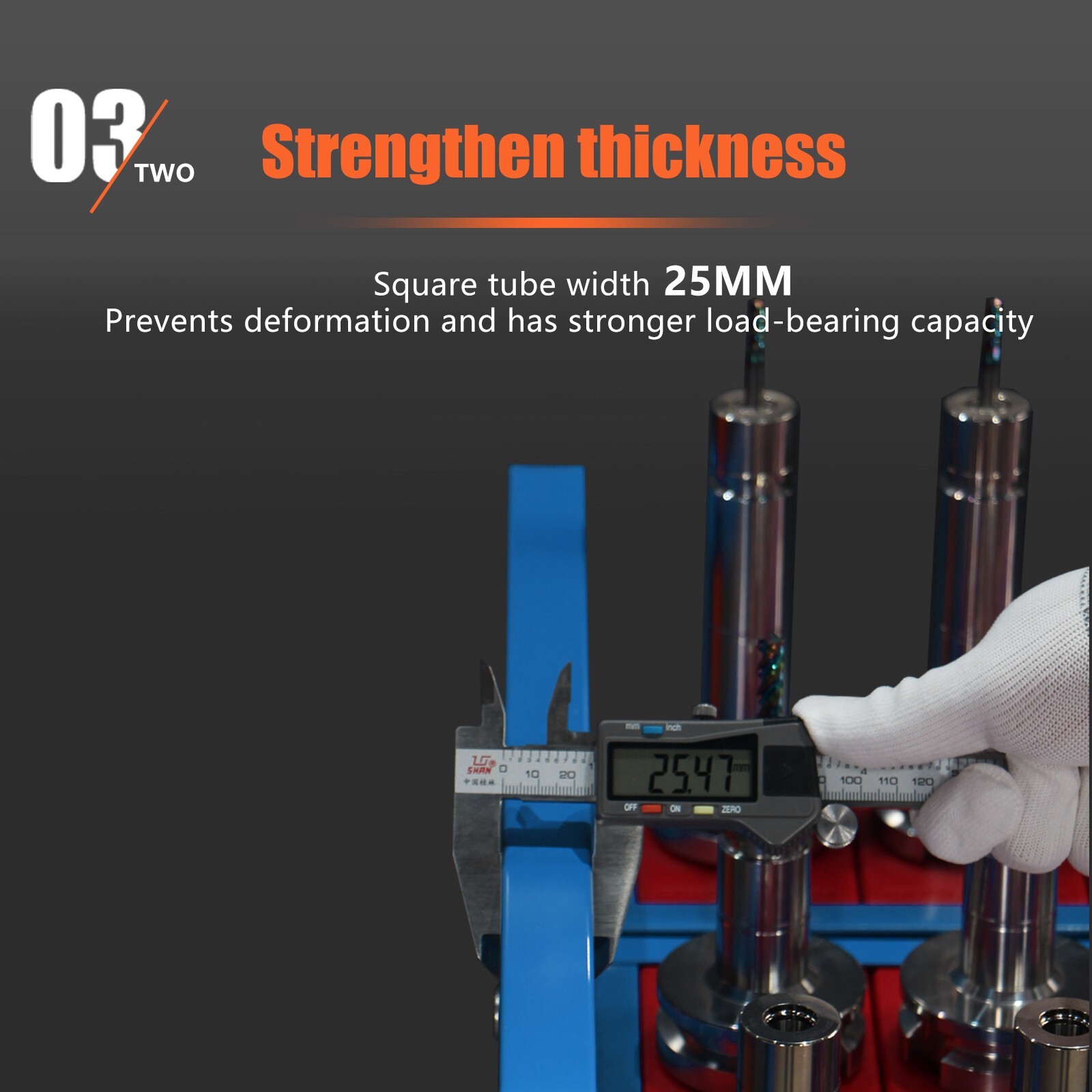 CNC Tool Rack Tool Organizer Tool Cart CNC Machine Tool Holder (CAT50 25 Capacit