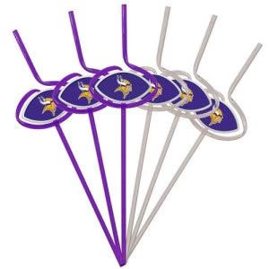 Minnesota Vikings Team Sipper Straws