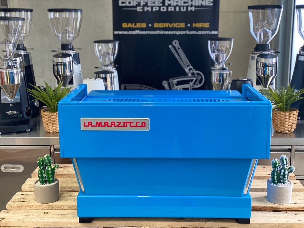 La Marzocco Linea Classic AV 2 Group Espresso Coffee Machine - Bionic Blue