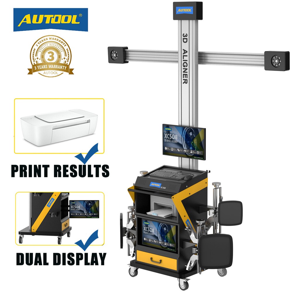 3D Wheel Alignment Machine Fully Automatic Car Tire Wheel Aligner System Tool
