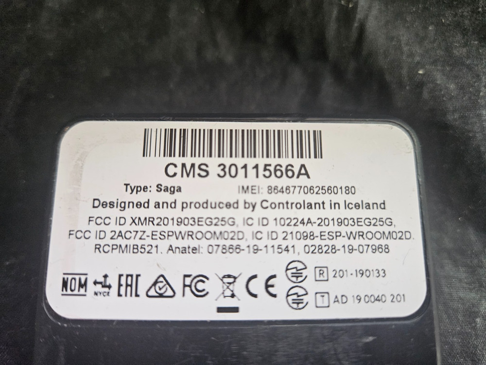 Controlant Abbvie Saga Real Time Data Logger CMS 3011566A- (17038)