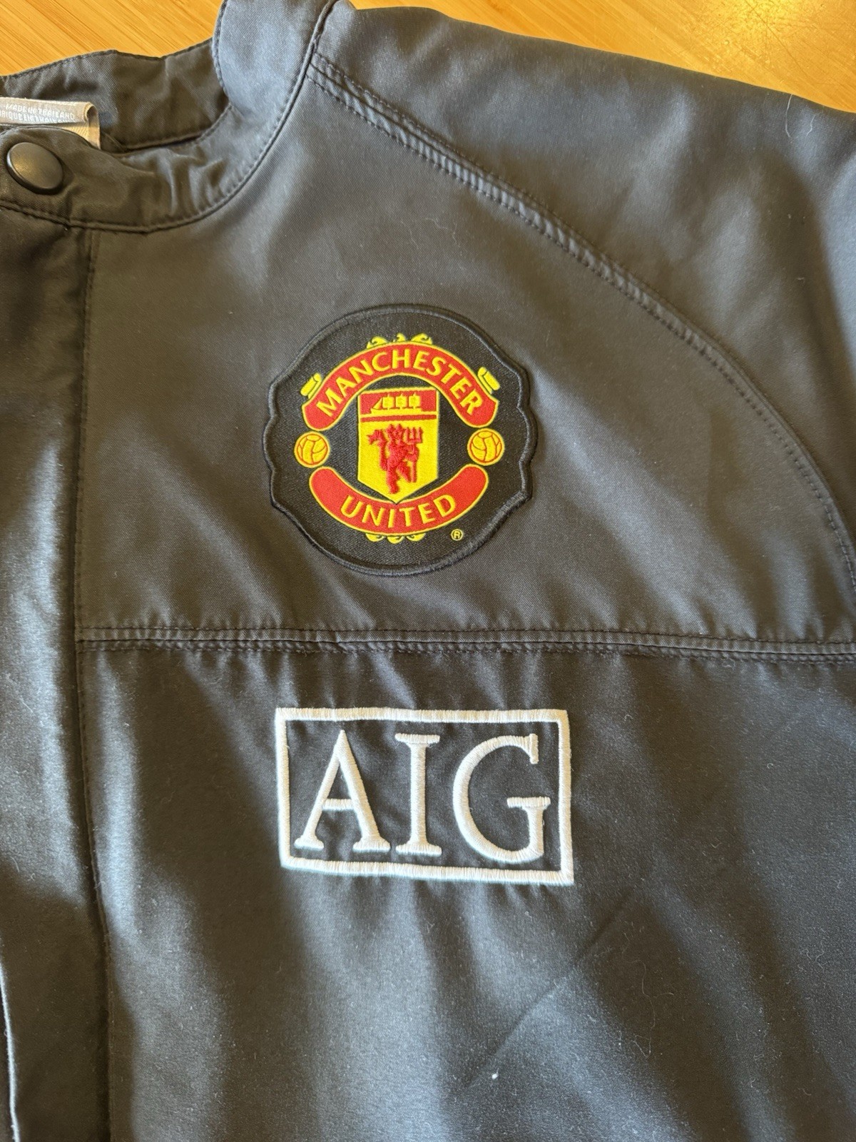 MANCHESTER UNITED 2007/2008 TRAINING ANTHEM JACKET FOOTBALL NIKE SIZE M