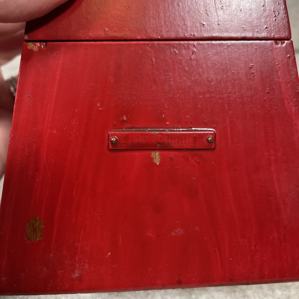 VTG Seth Thomas Metronome Red