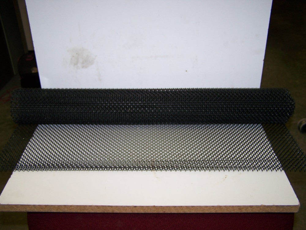 Justesen 24" X 47" Fireplace Replacement Screen Mesh Black New