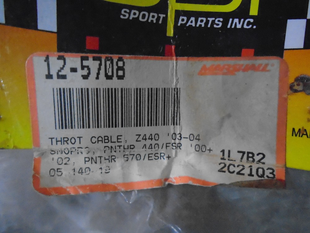 SP1 05-140-19 Throttle Cable