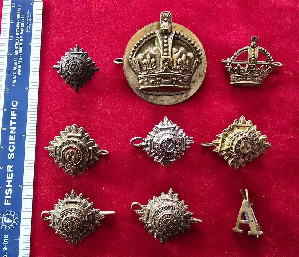 Canada WW 1 & 2 Original Rank Insignia