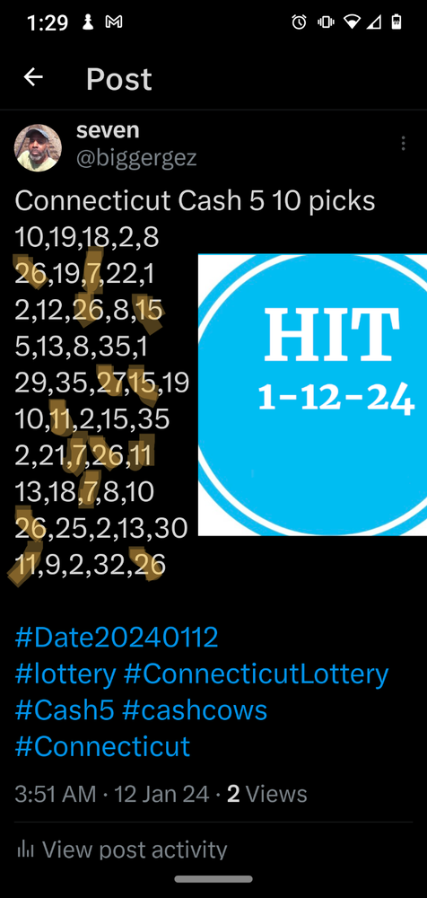 Connecticut Cash 5 Numbers software CD for Windows 7 & 8 & 10