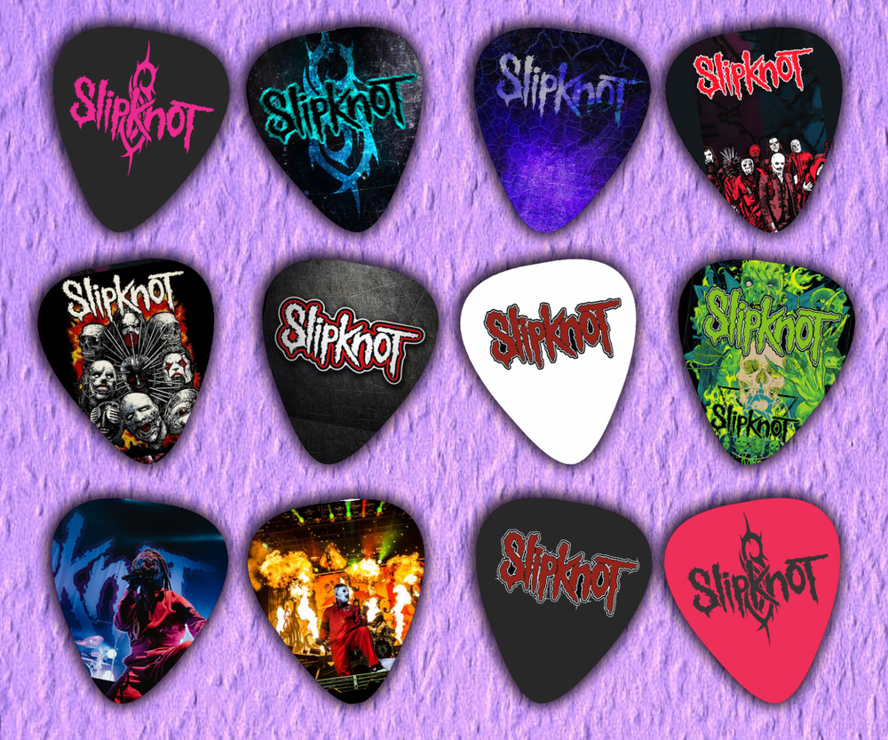 SLIPKNOT Guitar Picks Set of 12