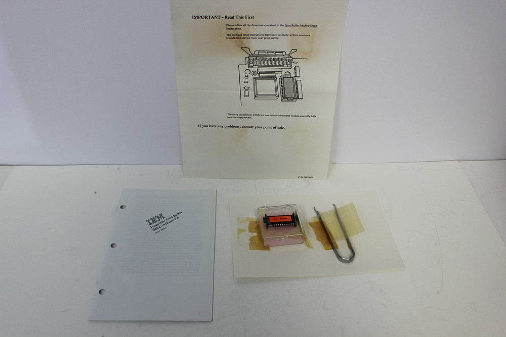 IBM 23F4190 PRINT BUFFER 4201 PROPRINTER III & 4202 PROPRINTER III XL