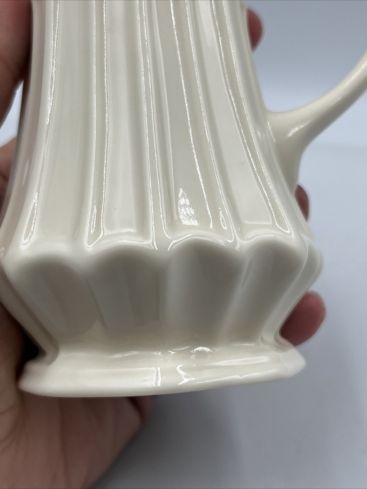 Vintage Thatcham Creamware Small Ivory Pitcher 4.5 Inch
