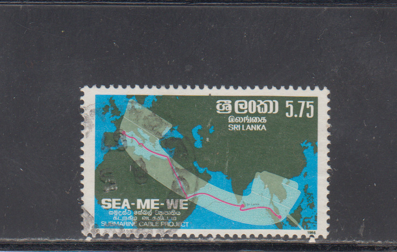 SRI LANKA - 1986 - USED - SCOTT # 805