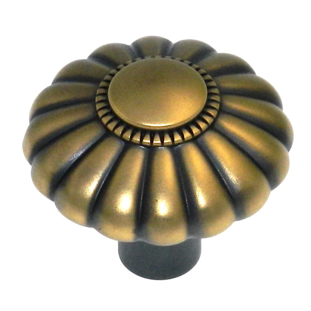 G2-06 Winchester Brass Solid Brass 1 1/4" Cabinet Knobs Pulls G2-06 Keeler