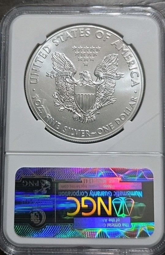 2014 American Silver Eagle MS-69 NGC