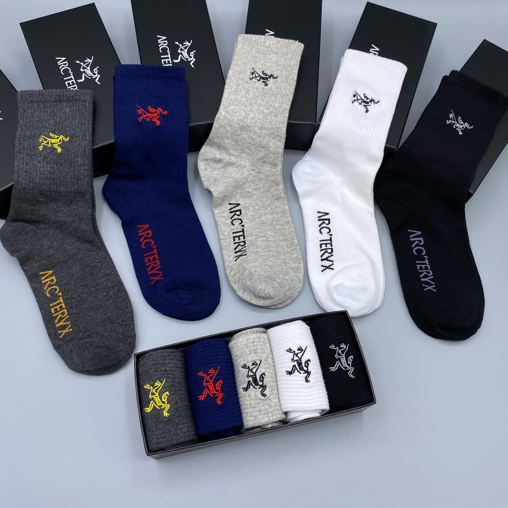 Arc’teryx Socks Cotton 5pcs gift box