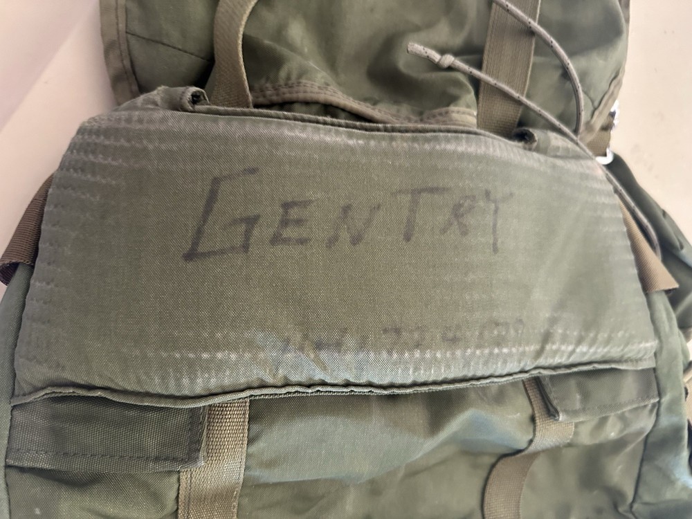 VTG Combat Field Pack Olive Drab Nylon Backpack Medium No Frame/ Straps