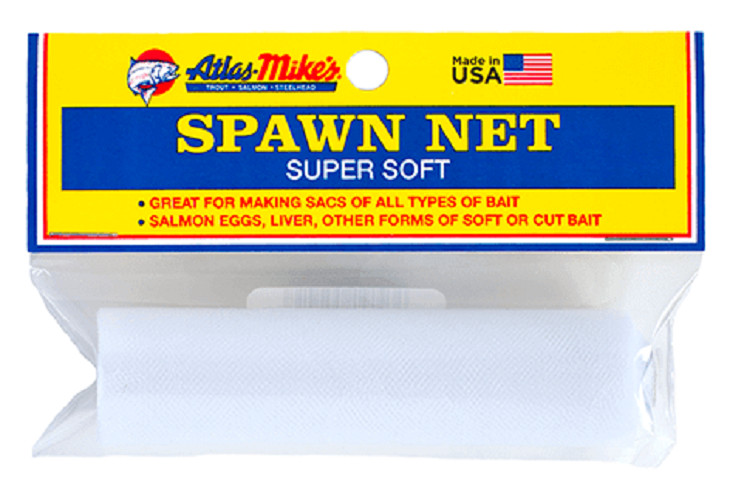 Atlas Mike's Spawn Net Rolls 3'' White (2 Packs)
