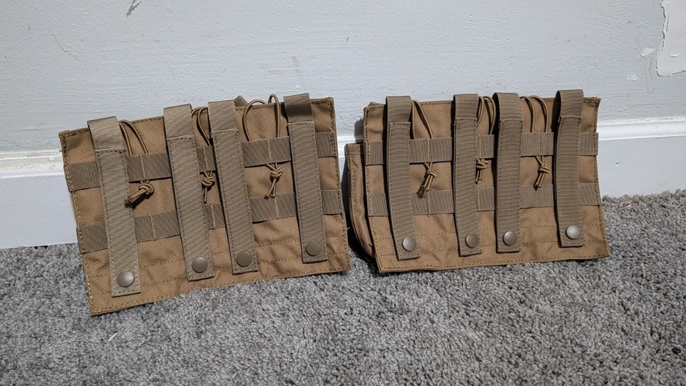 Tan Molle Ammo Pouches