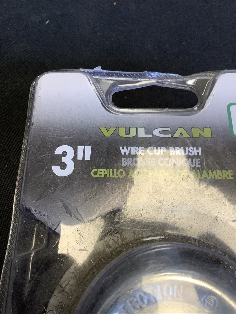 Vulcan 3” Fine Wire Brush Cup. 597-3441 @37