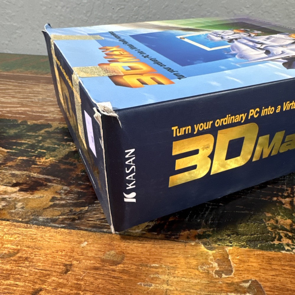 KASAN ELECTRONICS KASAN 3D-MAX Vintage Programming Computing 1995