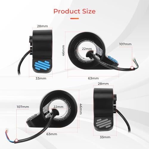 Speed Throttle Brake Throttle Finger Button Accelerator Compatible with