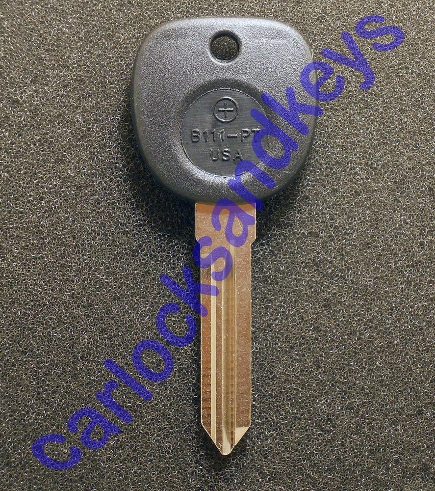 2005-2010 Pontiac G6 Circle Plus Transponder Key blank