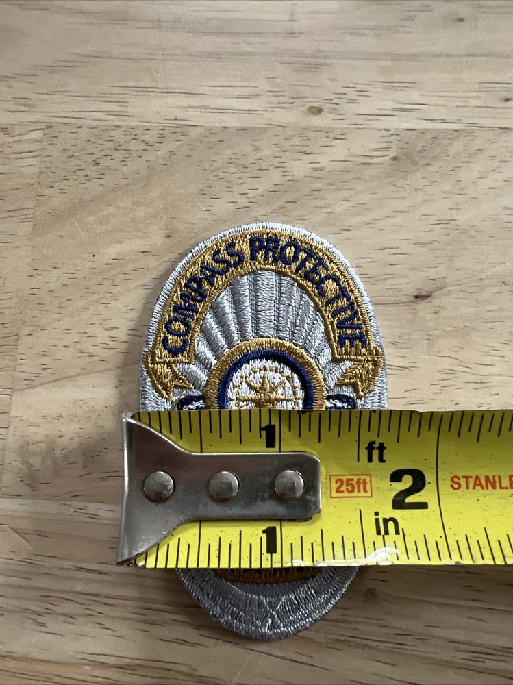 Compass Protective Services shield patch-new