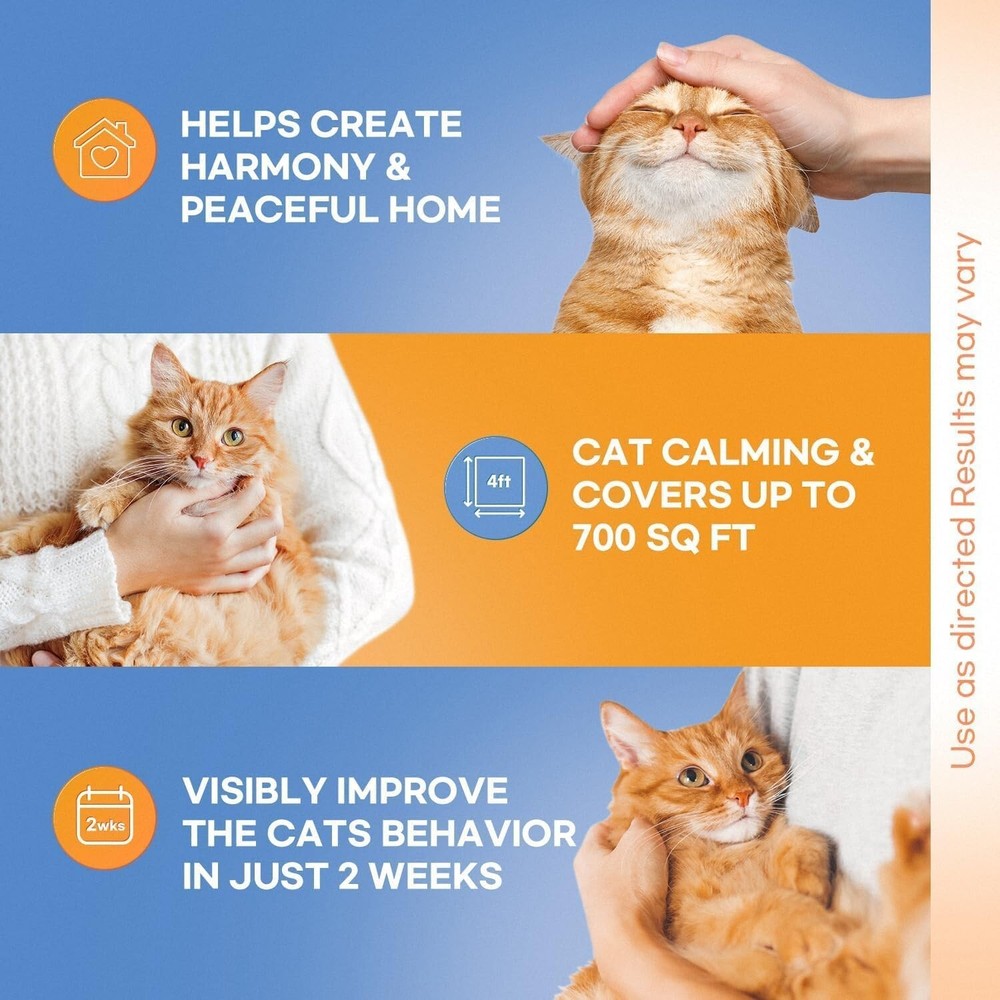 Cat Calming Pheromone Diffuser Kit Cat Calming Pheromones Diffusers for Multicat
