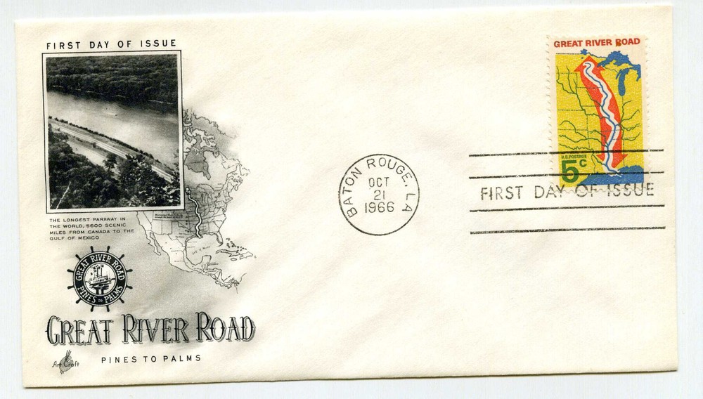 1319 Great River Road, ArtCraft FDC