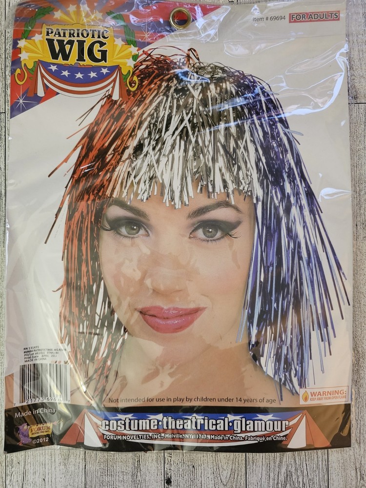 Patriotic Wig For Adults