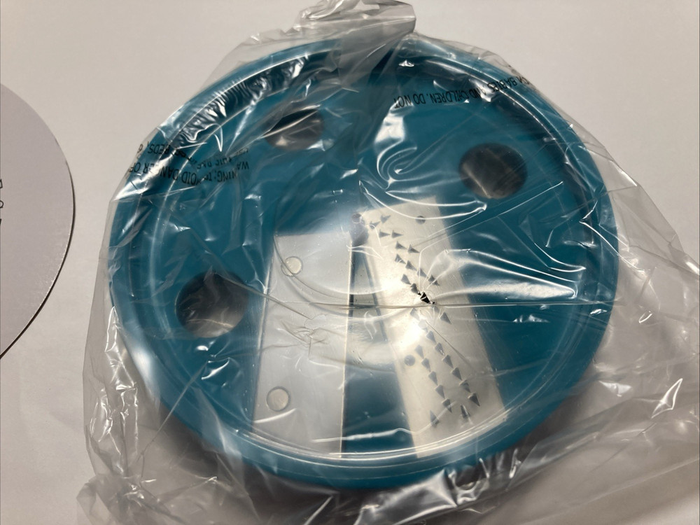 Cooks Essentials 7-1 Food Processor K47971 replacement Fine Shredding Disk #1