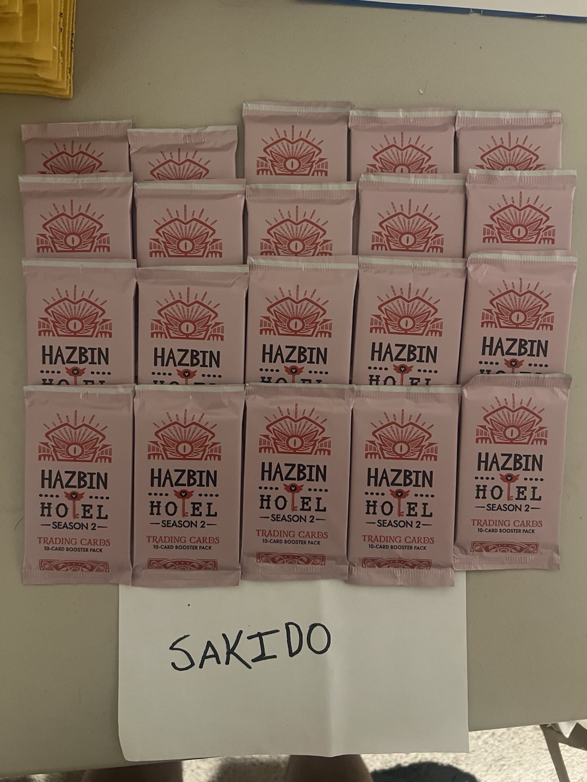 HAZBIN HOTEL Season 2 Trading Cards 2nd Edition Booster Pack *Lot Of 20* In Hand