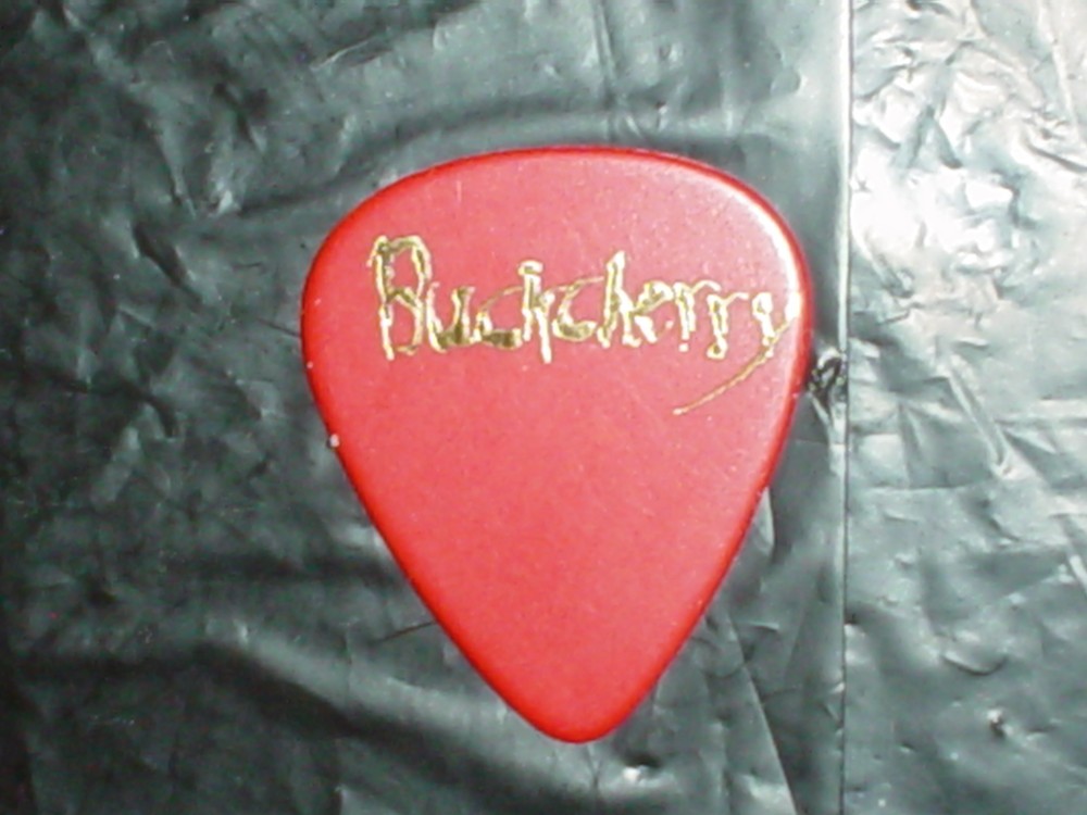 BUCKCHERRY Josh Todd Band Logo 2000's LIT UP Concert Tour GUITAR PICK #5