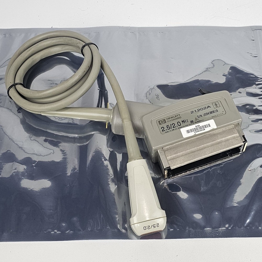 HEWLETT PACKARD HP 21202A PHASED ARRAY ULTRASOUND TRANSDUCER PROBE